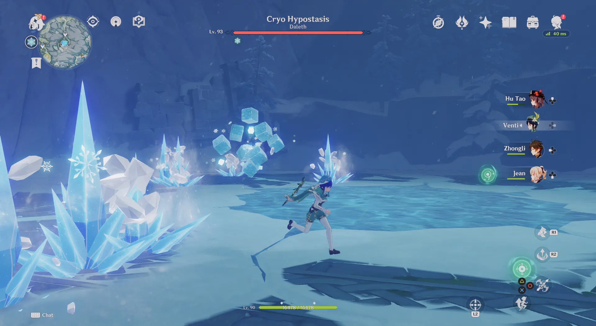 Genshin Impact How to Find and Beat Cryo Hypostasis