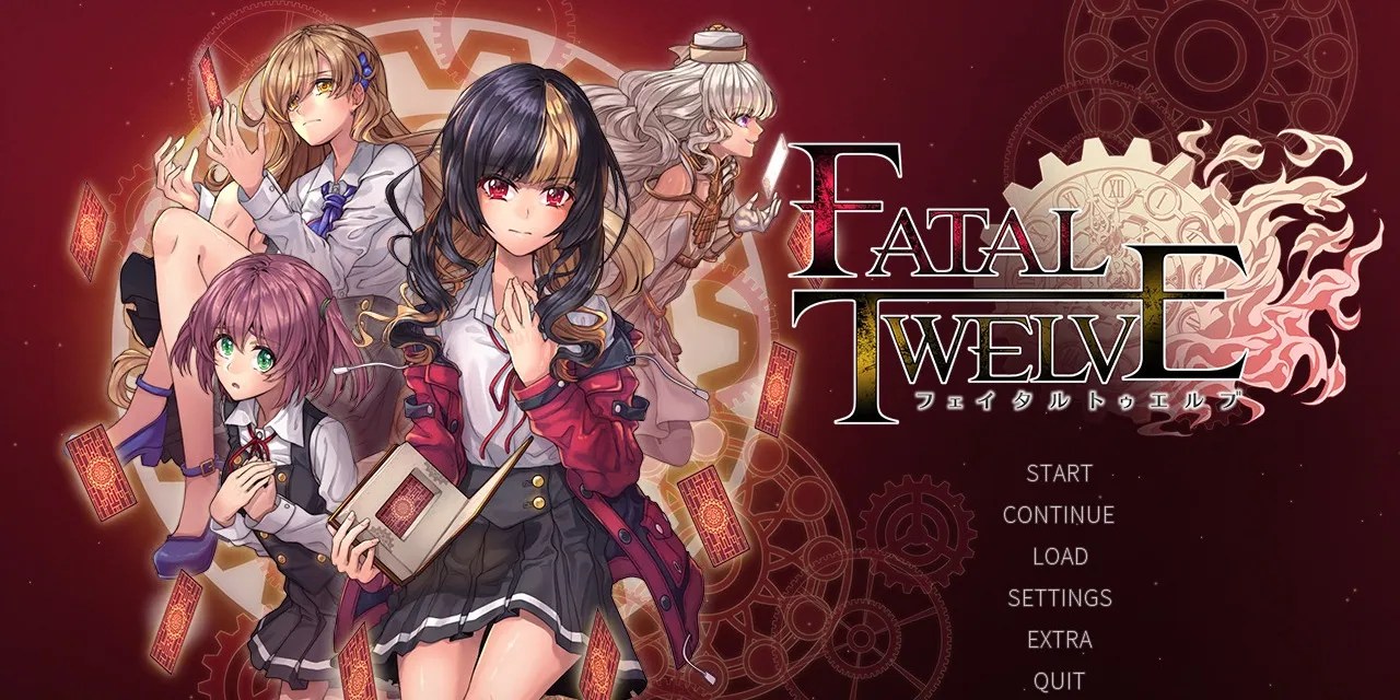 visual novel fatal twelve opening screen menu