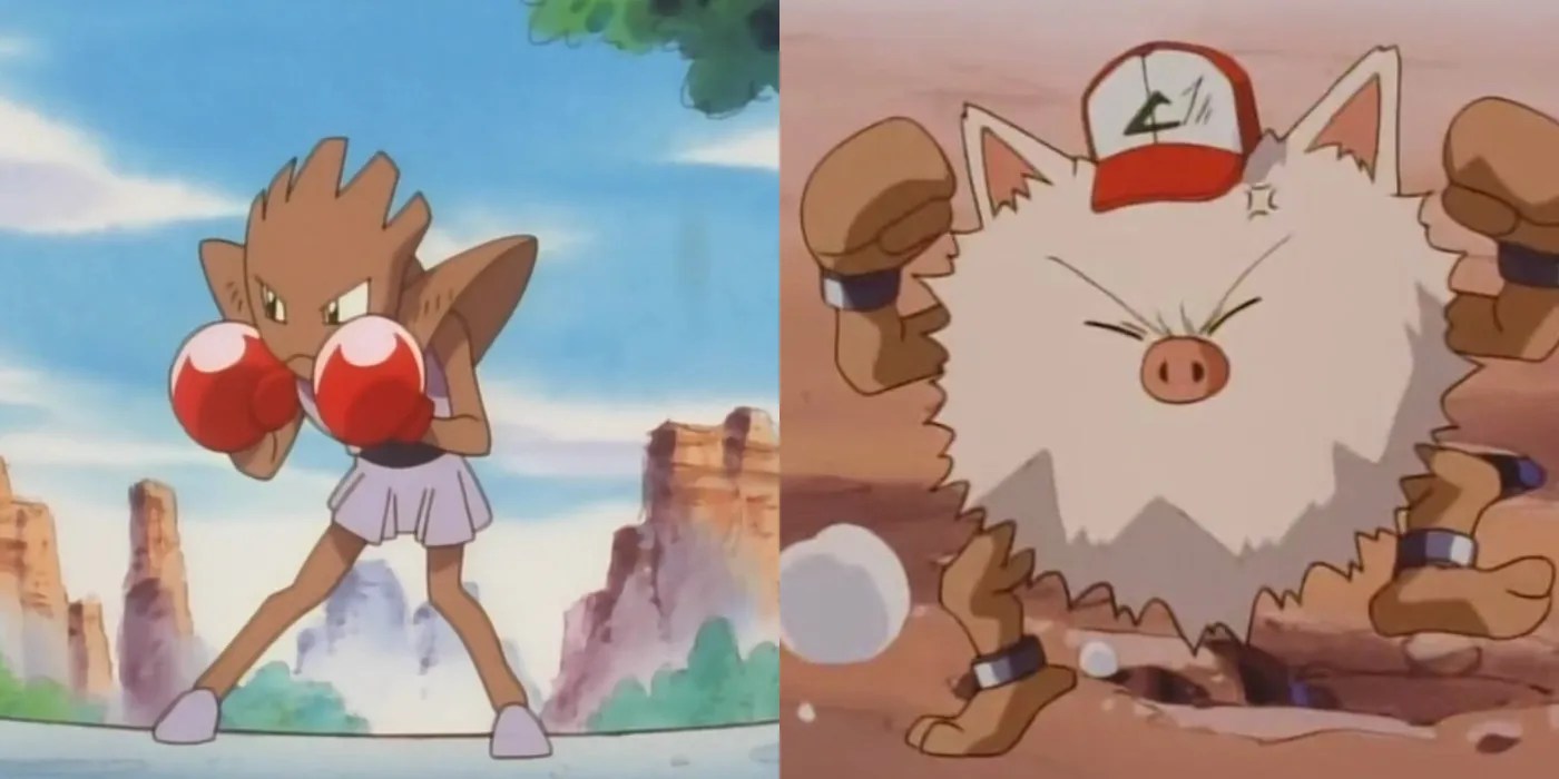 Hitmonchan (left) and Primeape (right)