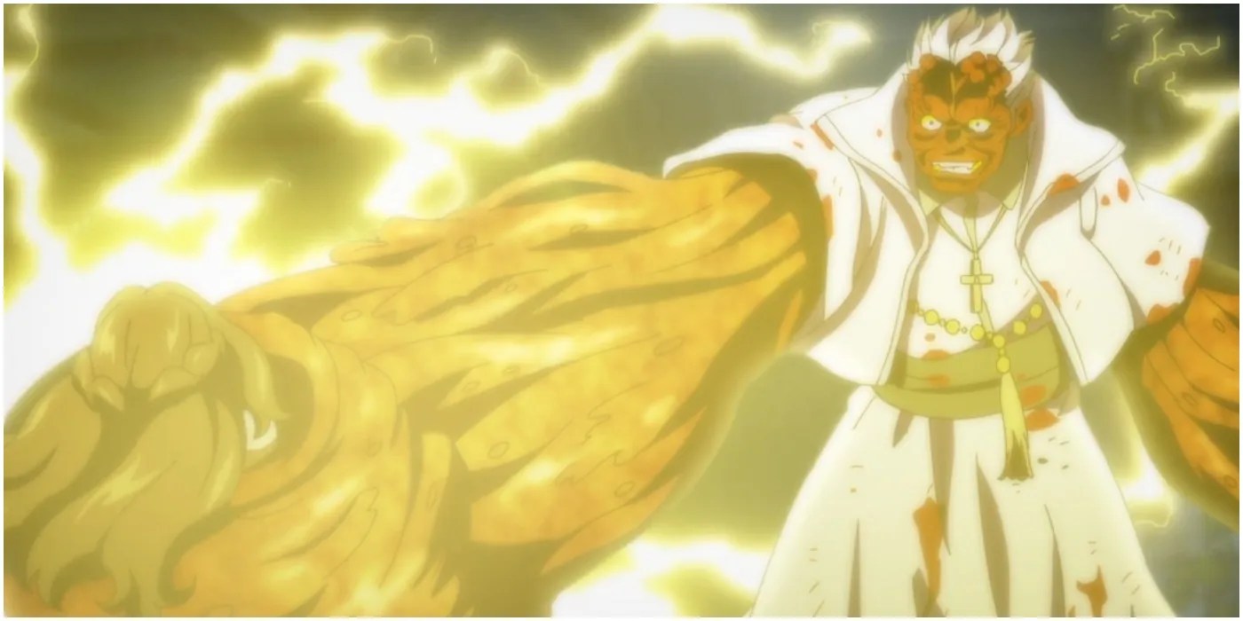 Abraham the priest as a monster in Yasuke anime