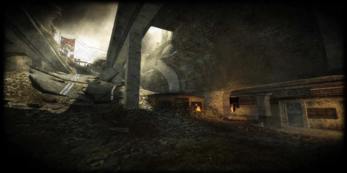 cod world at war station multiplayer map