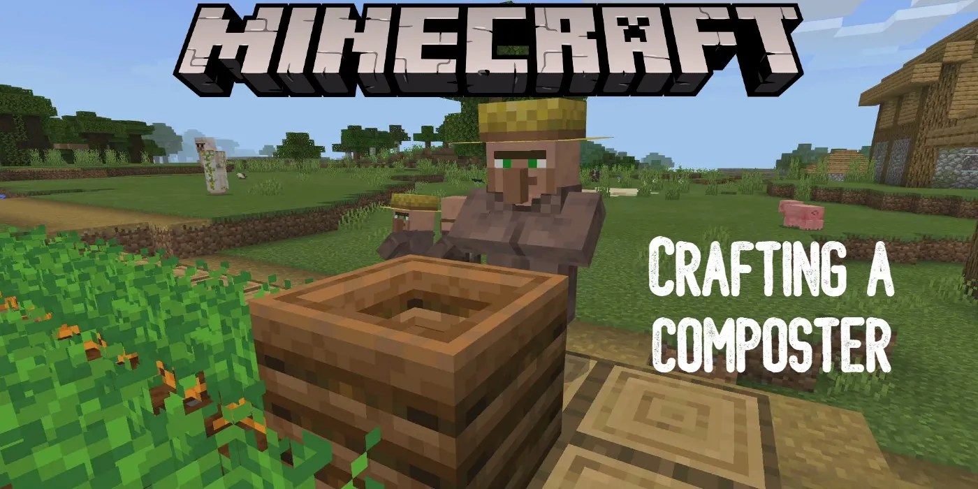 Minecraft How to Make a Composter Game Rant
