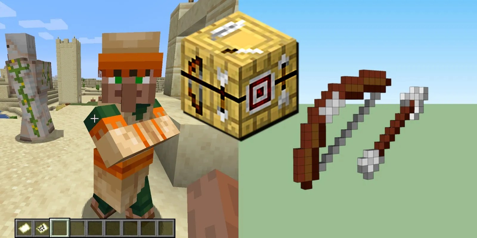 Minecraft How To Make & Use A Fletching Table