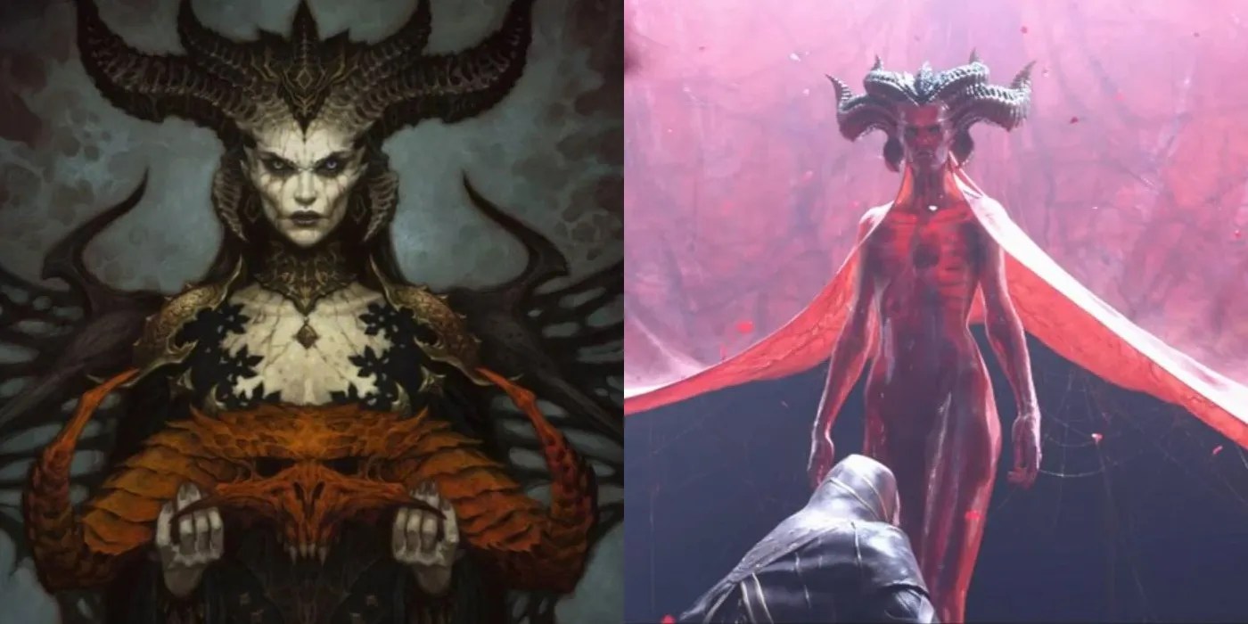 Comparing Diablo 4's Lilith to her Diablo 2 Appearance