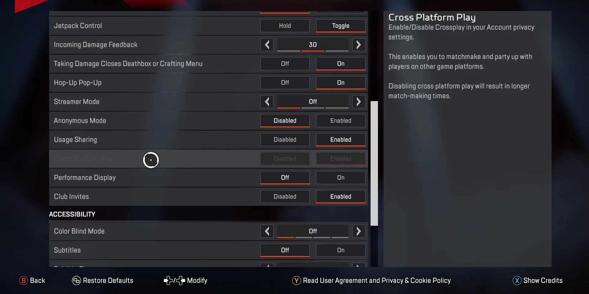 Disabling The Crossplay Function In Dead By Daylight
