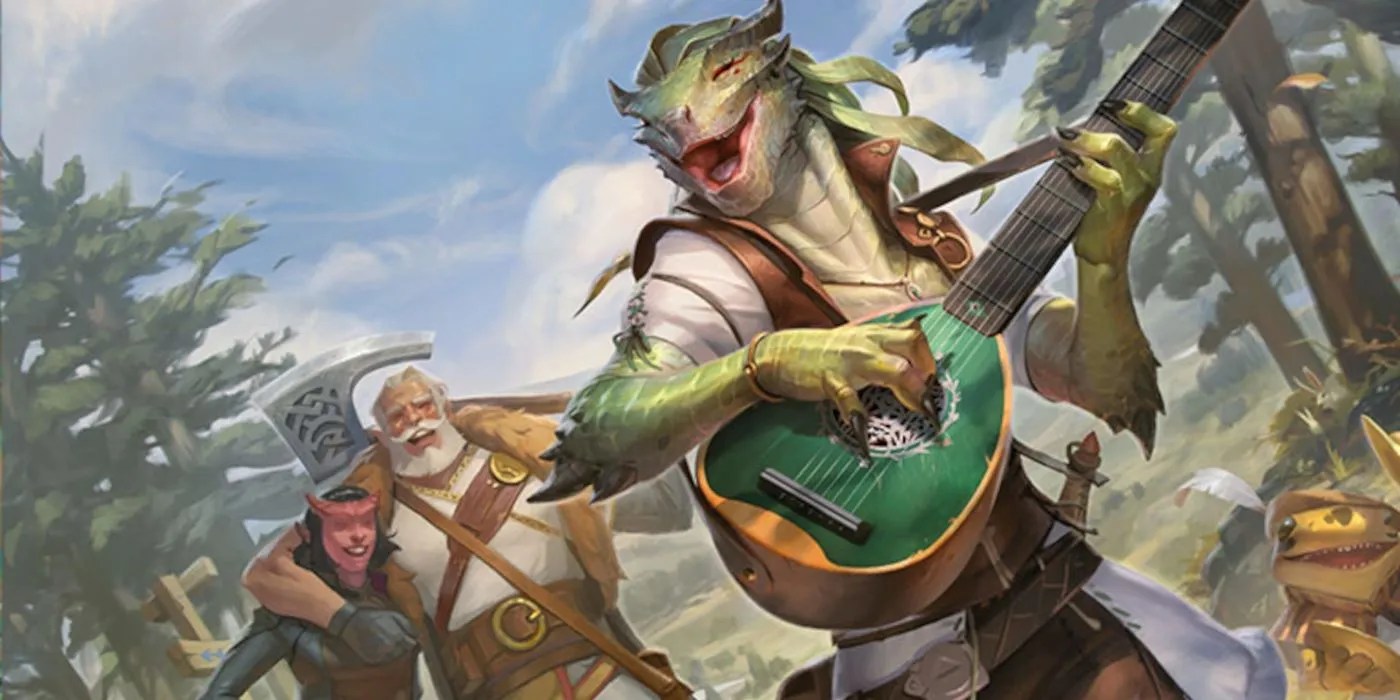 mtg wandering bard art