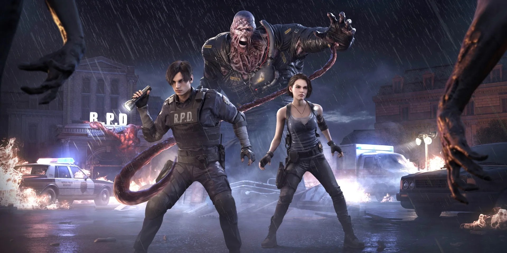 Leon Kennedy, Jill Valentine &amp; Nemesis From Dead By Daylight