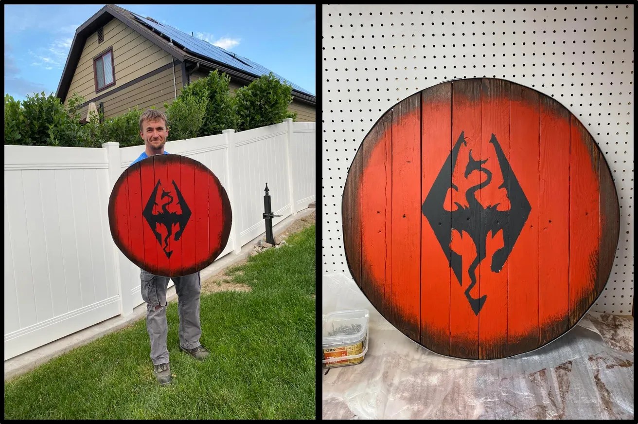 Real life Skyrim shields