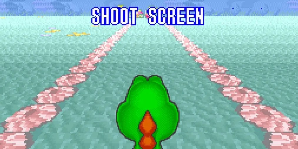 The Shoot Screen prompt in Yoshi’s Safari