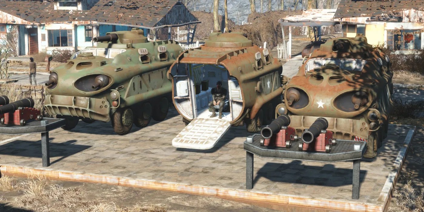 A settlement in Fallout 4