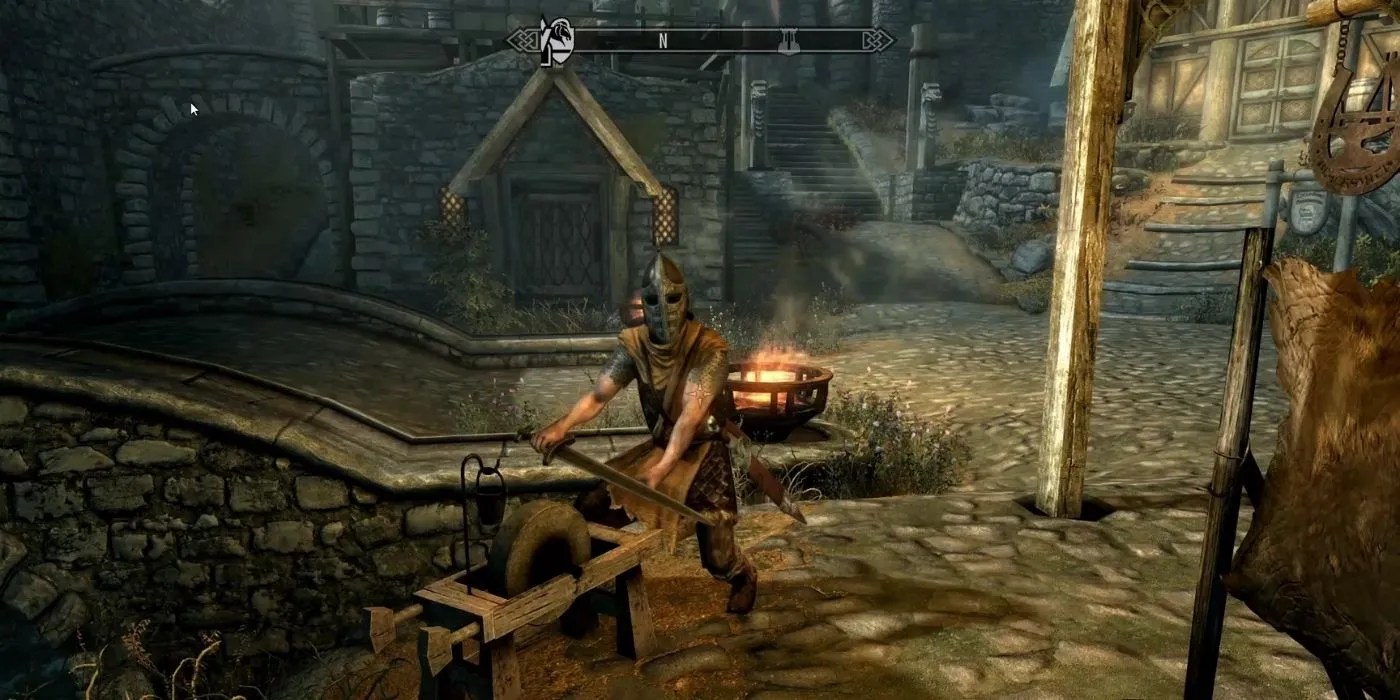 Skyrim Player Does a Wholesome Pickpocket to Complete an NPC's Request