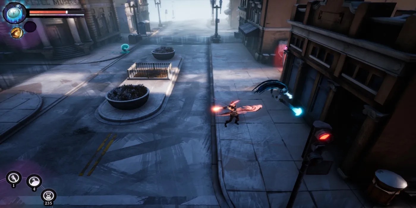 Fighting enemies in Dreamscaper