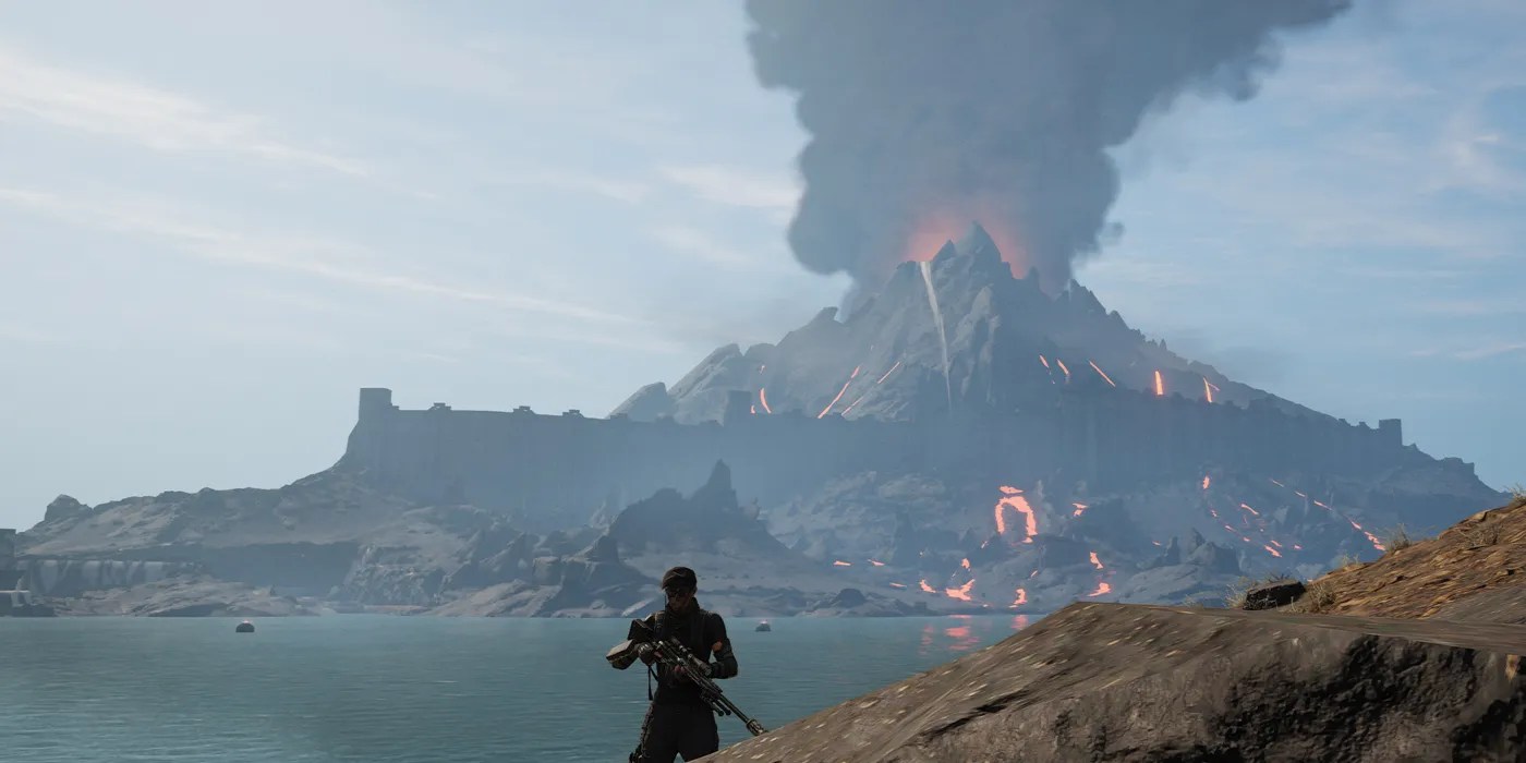 Golem Island from a view