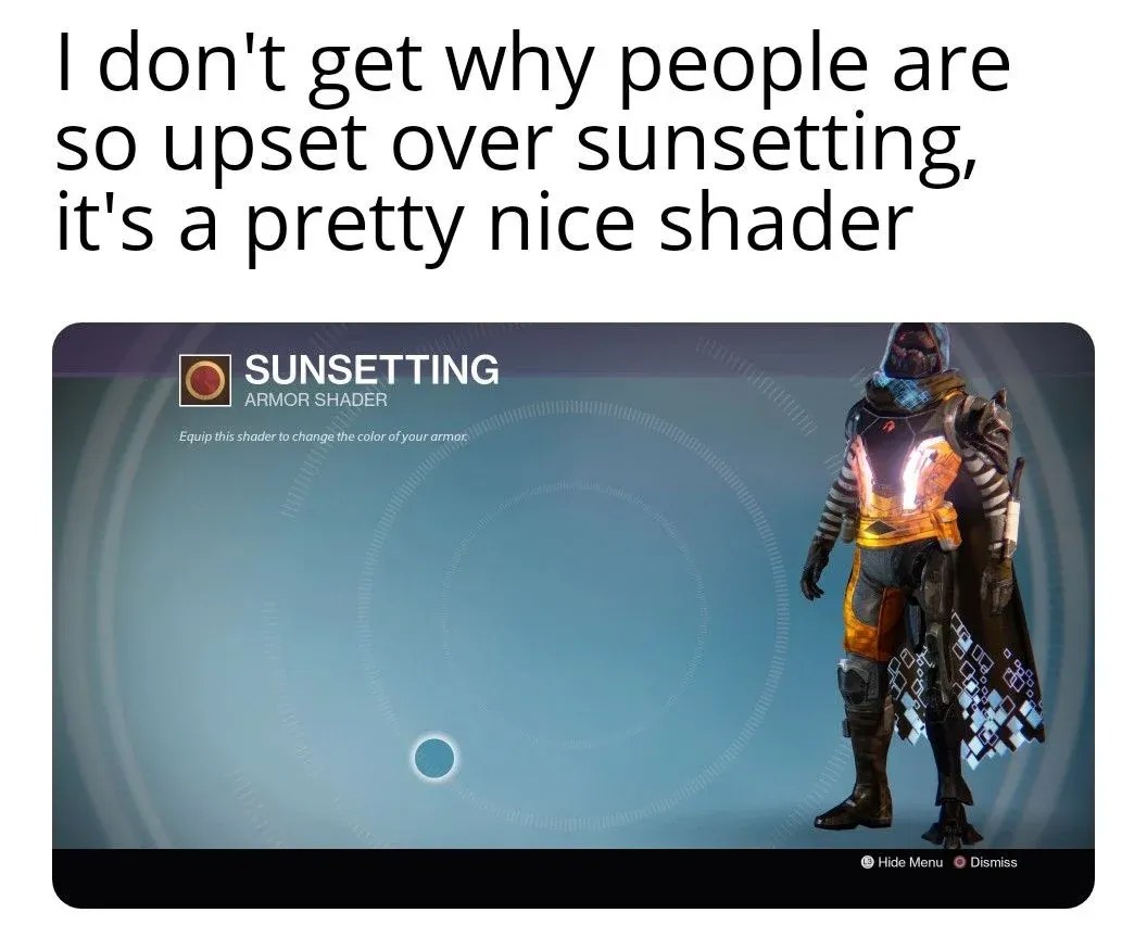Sunsetting