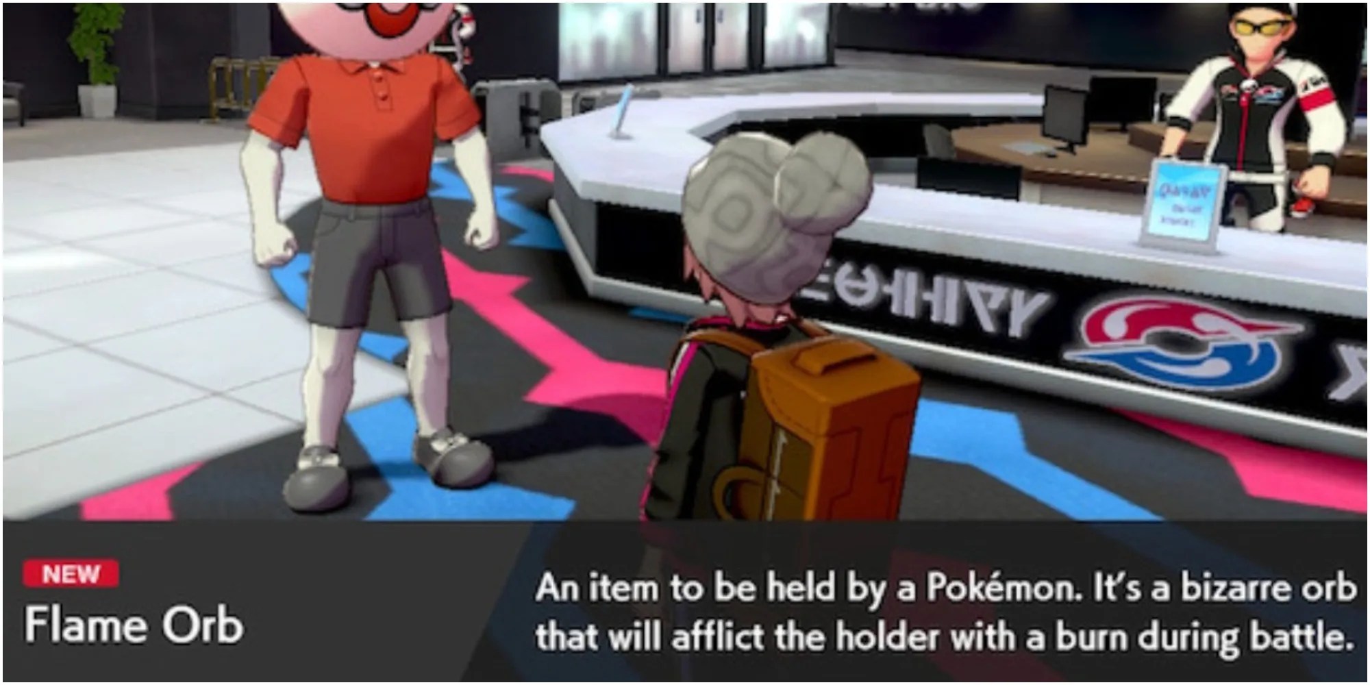 flame orb pokemon sword and shield