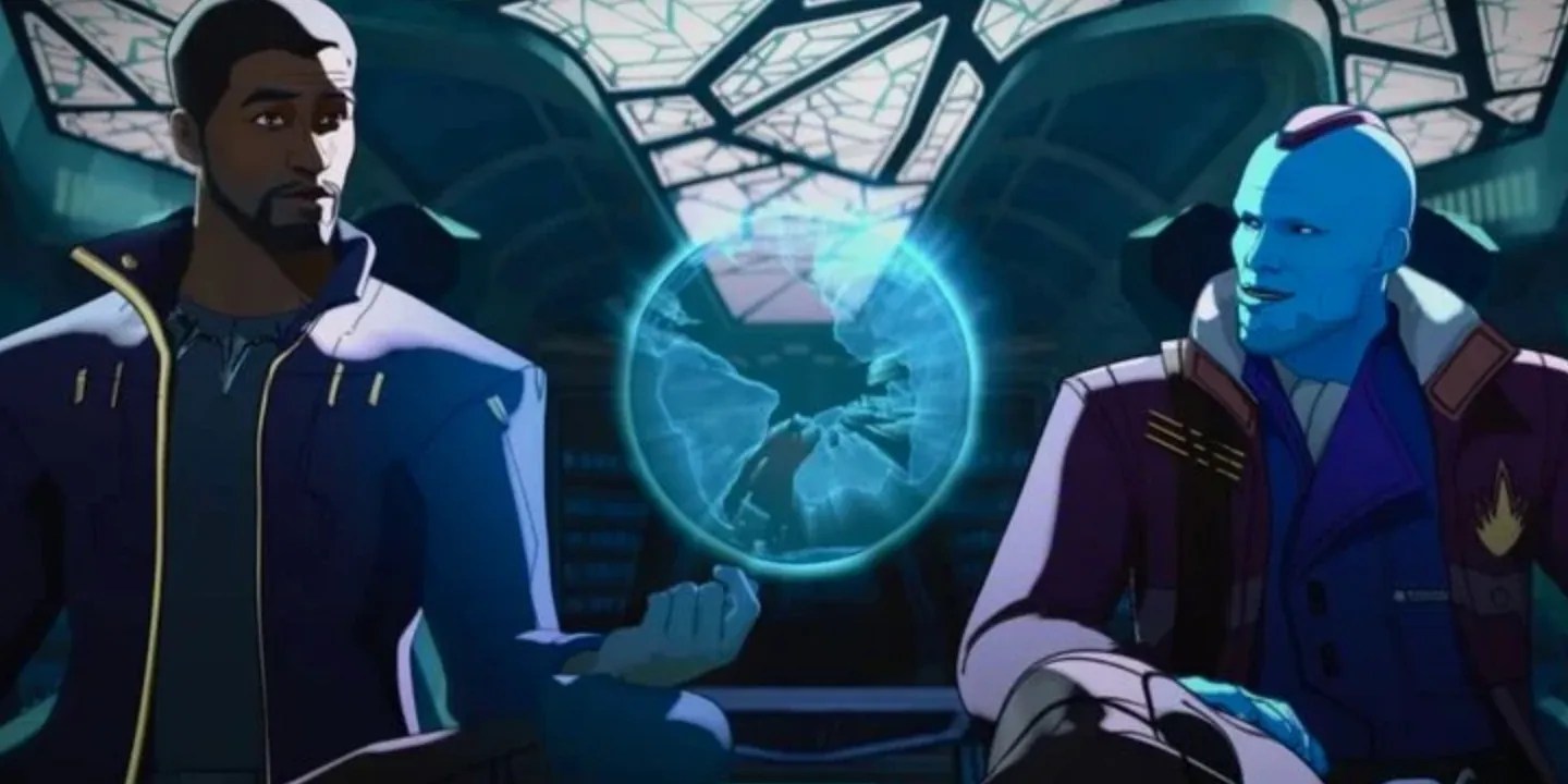 t&rsquo;challa and yondu talk in what if episode 2