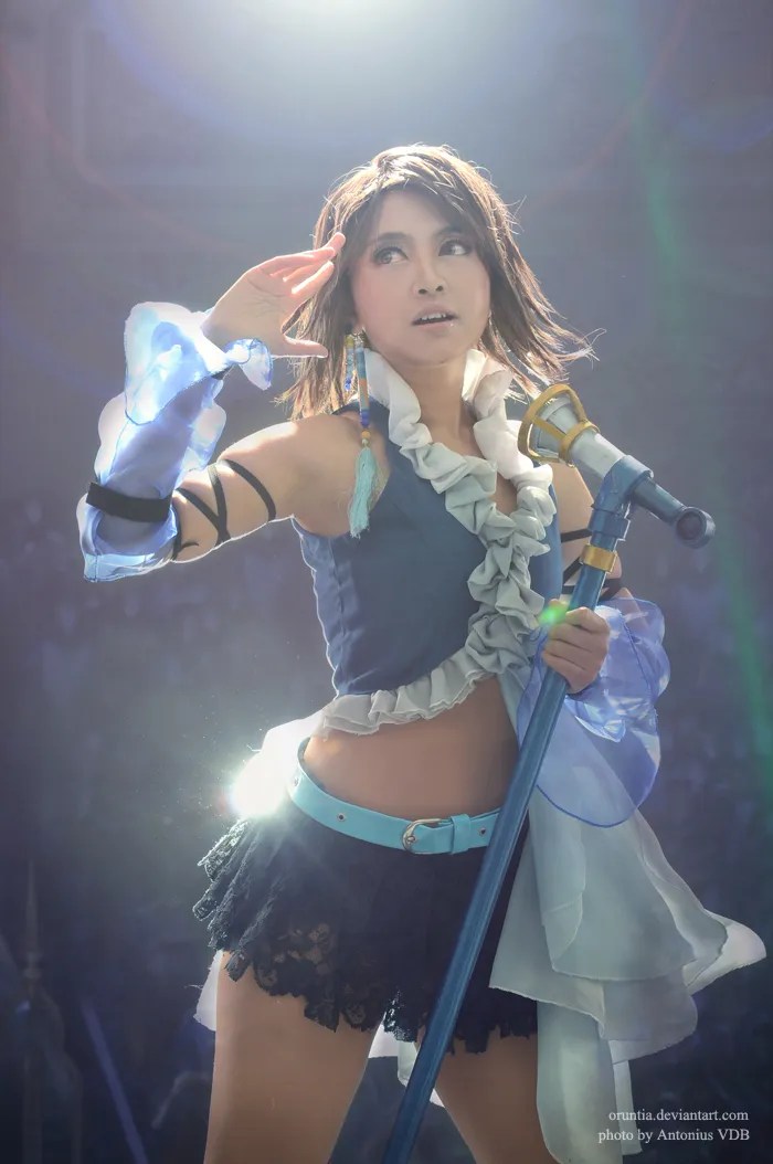 yuna cosplay by oruntia