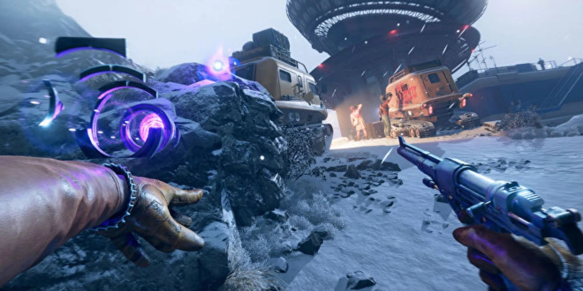 Deathloop Colt Using Slab Ability