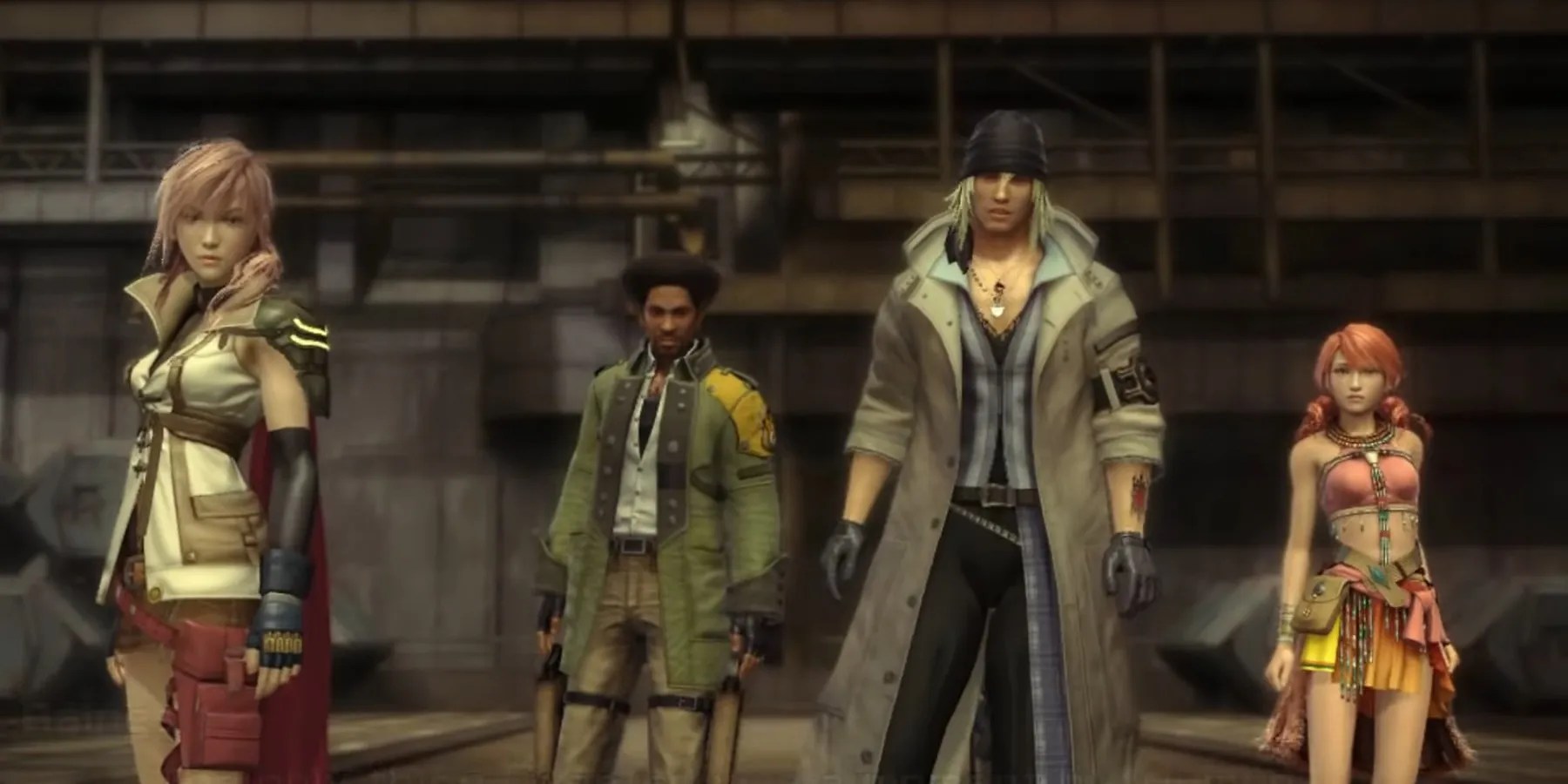 Final Fantasy 13 XIII Lightning Claire Farron Sazh Katzroy Snow Villiers Oerba Dia Vanille