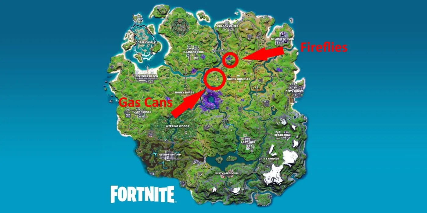 Fortnite season 7 map week 14 epic quest challenge season 7