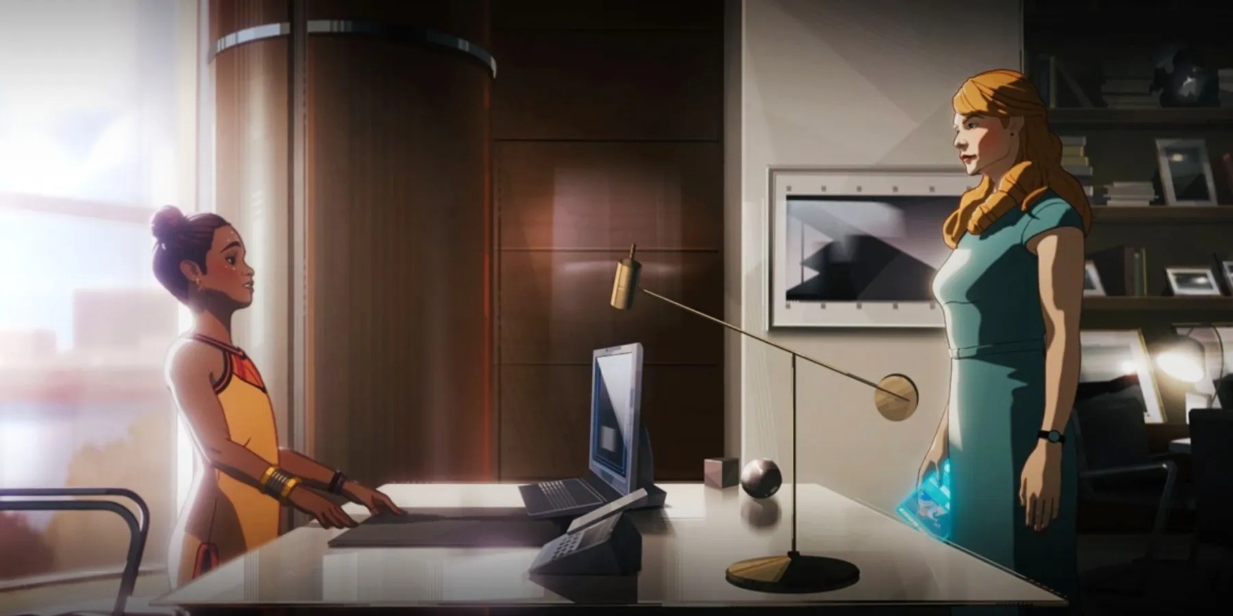 Pepper Potts and Shuri in What If&hellip;?