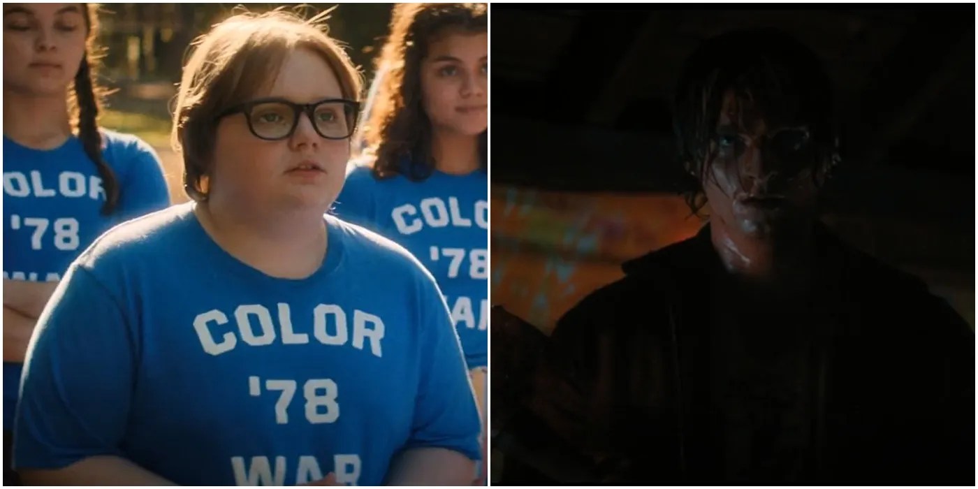 A Split Image Of Fear Street Foreshadowing