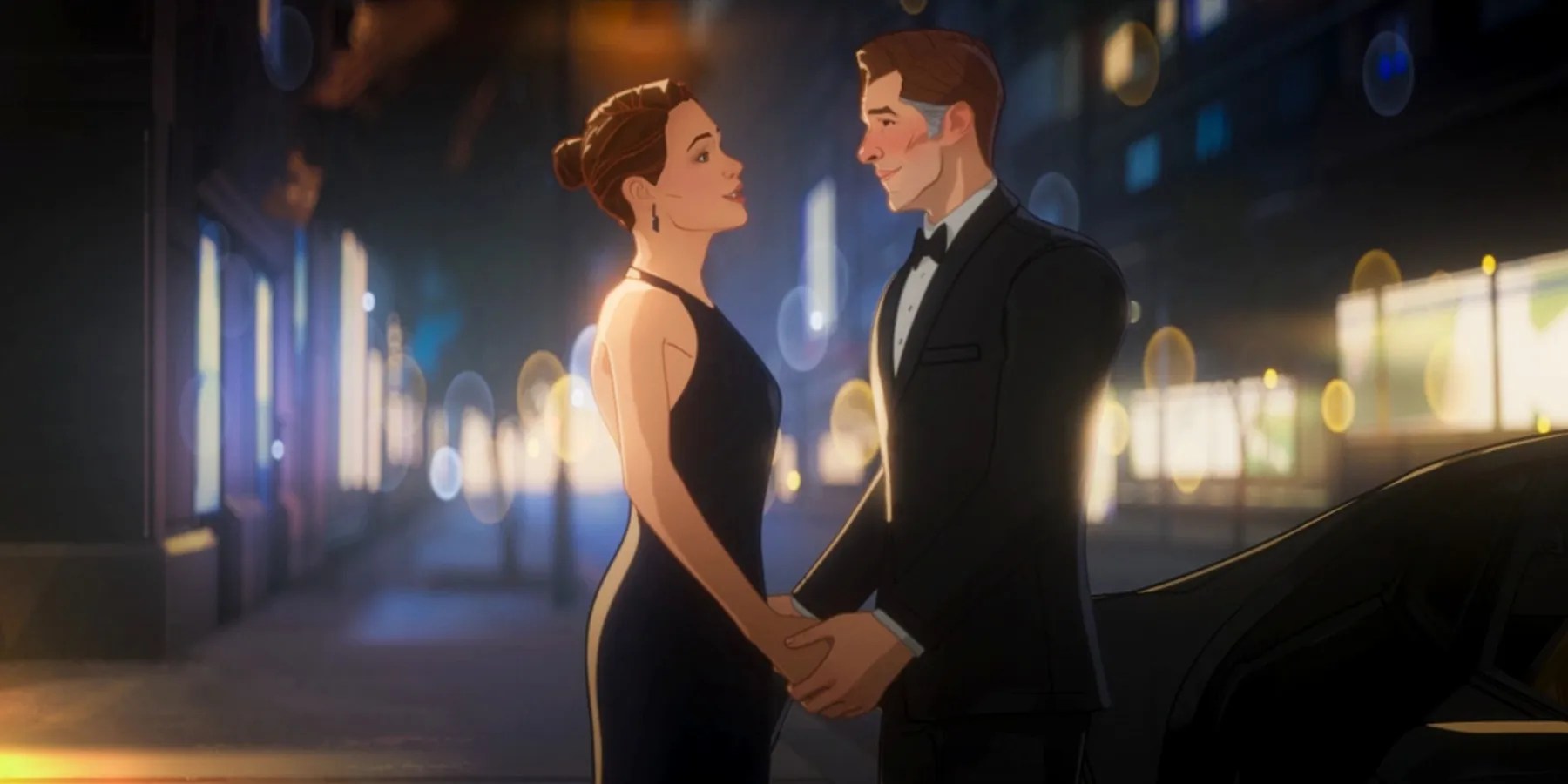 Doctor Strange and Christine Palmer in What If&hellip;?