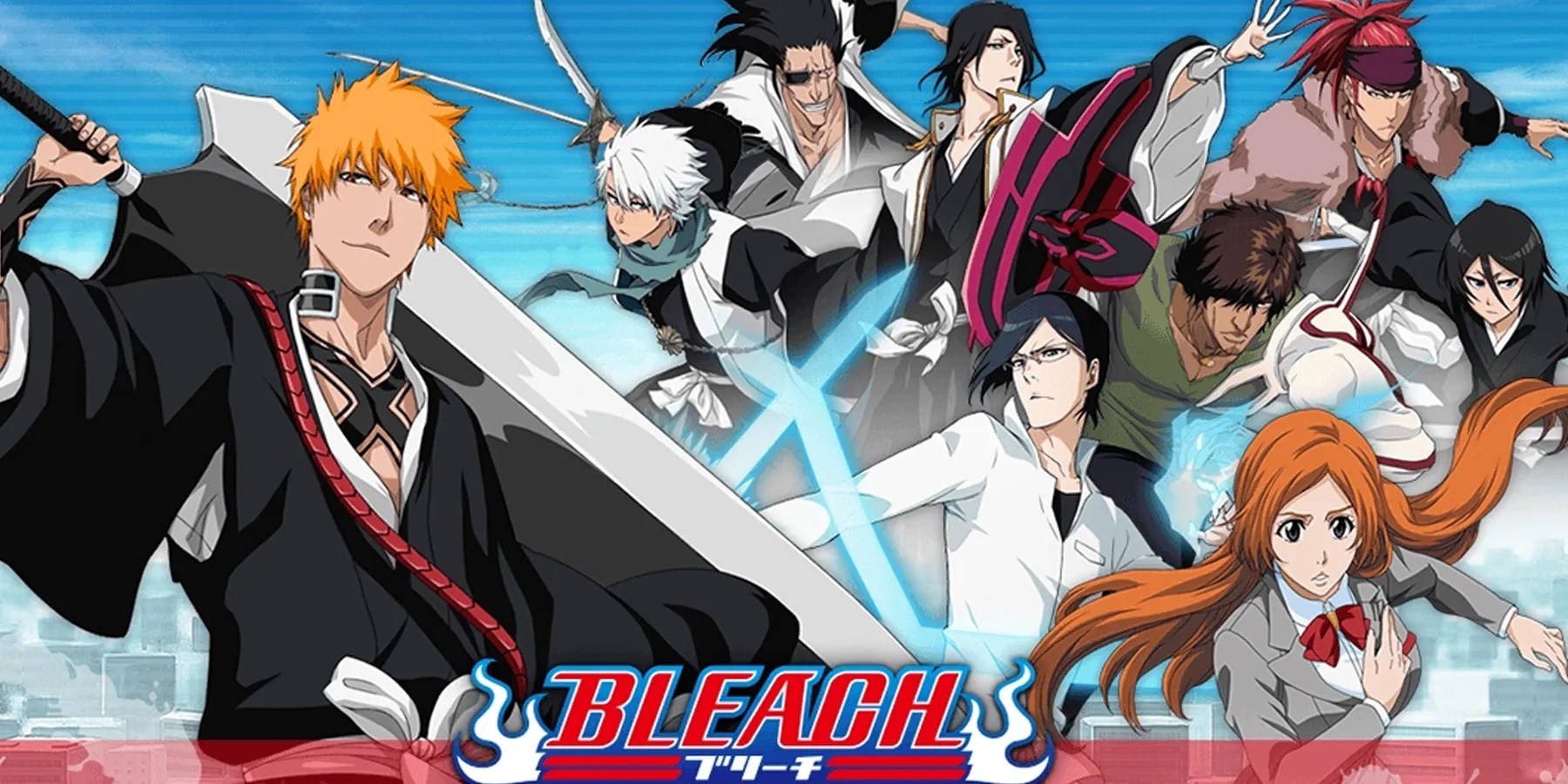 The main cast of Bleach