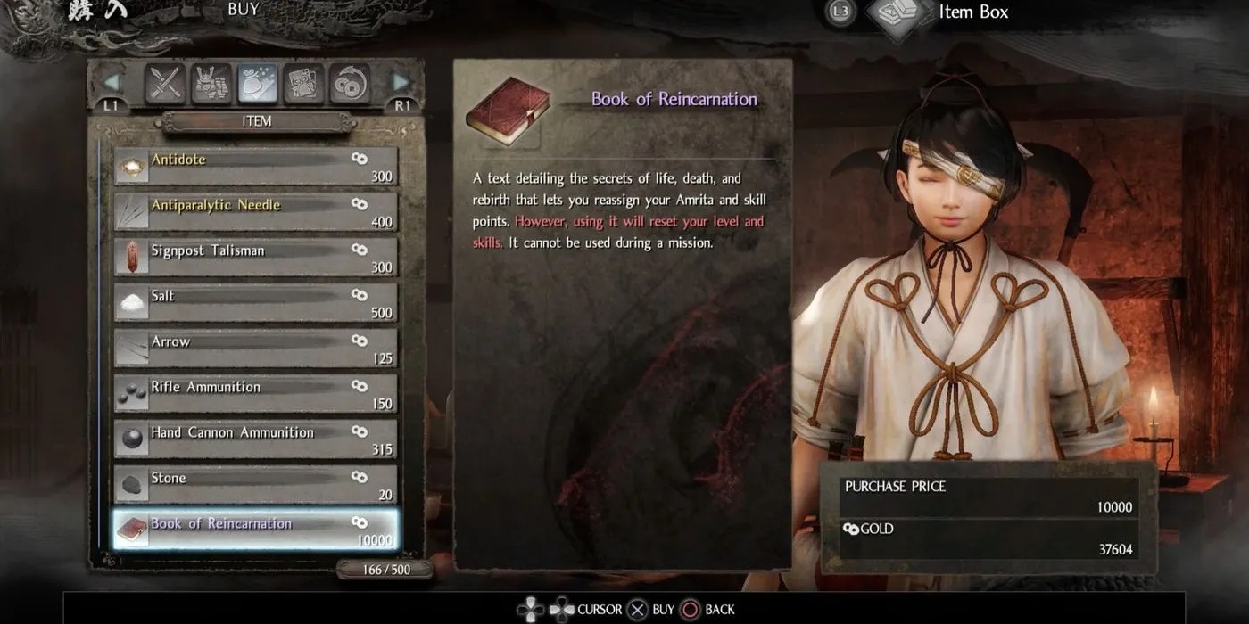 nioh senji tome blacksmith