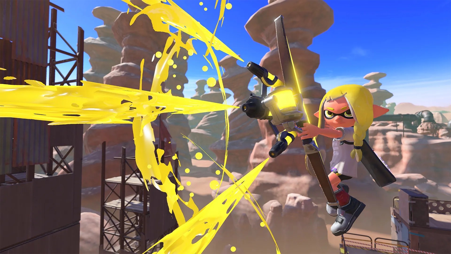 splatoon 3 bow and arrow weapon