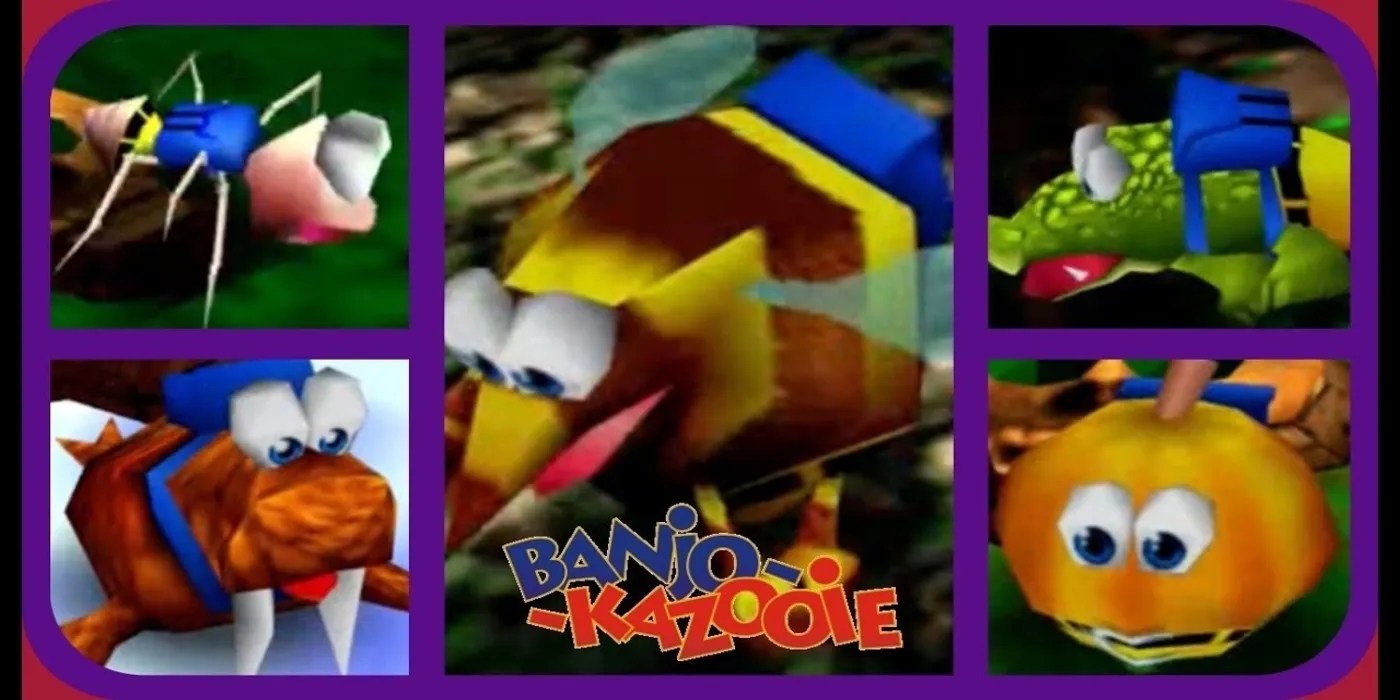 Banjo Transformations Banjo-Kazooie