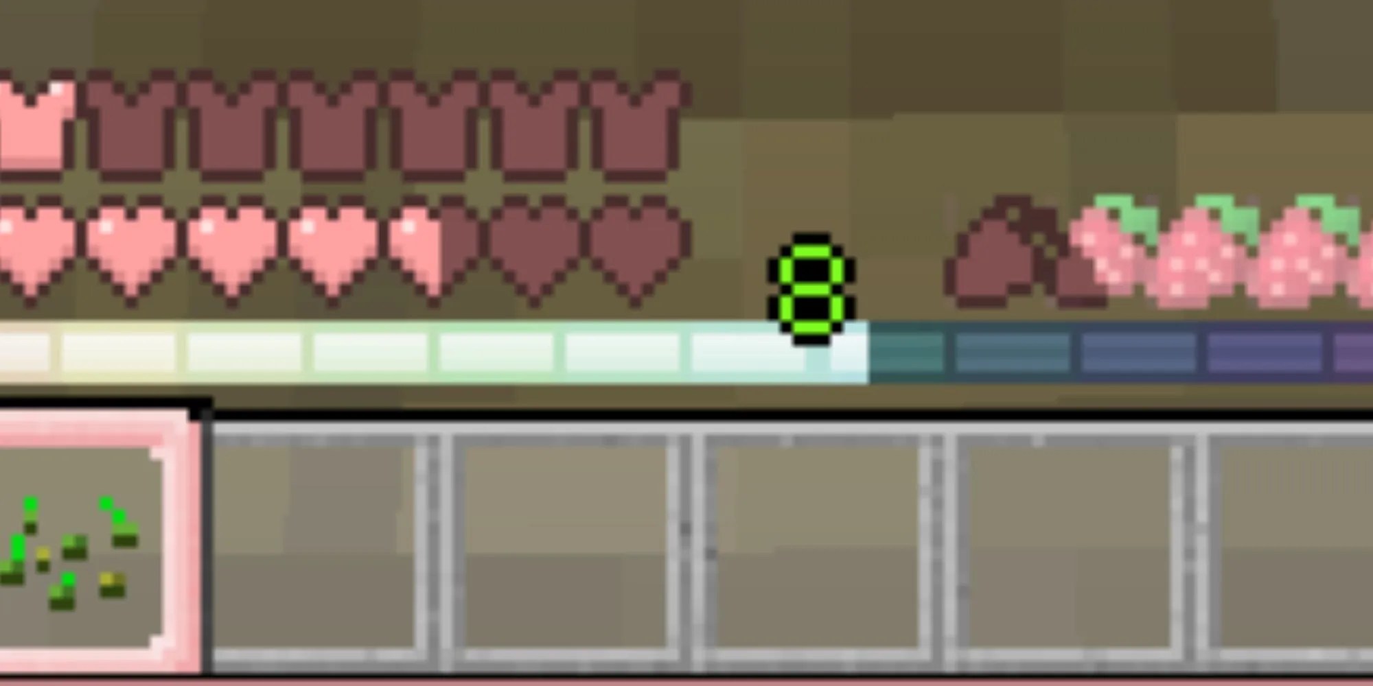 Minecraft Pastel Hotbar