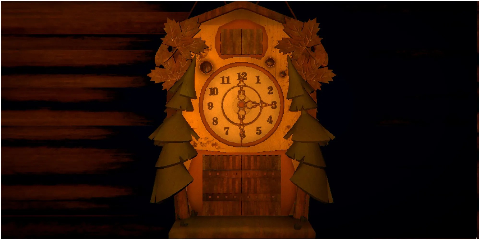 inscryption clock in cabin