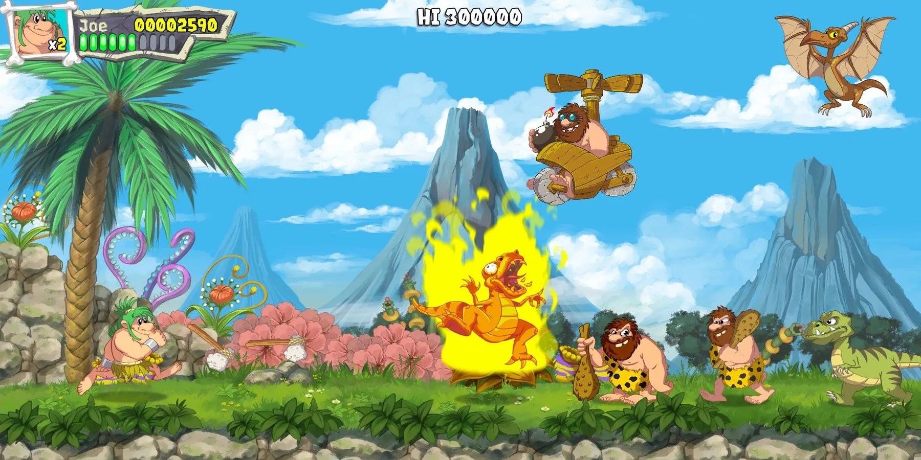joe and mac caveman ninja remake screenshot