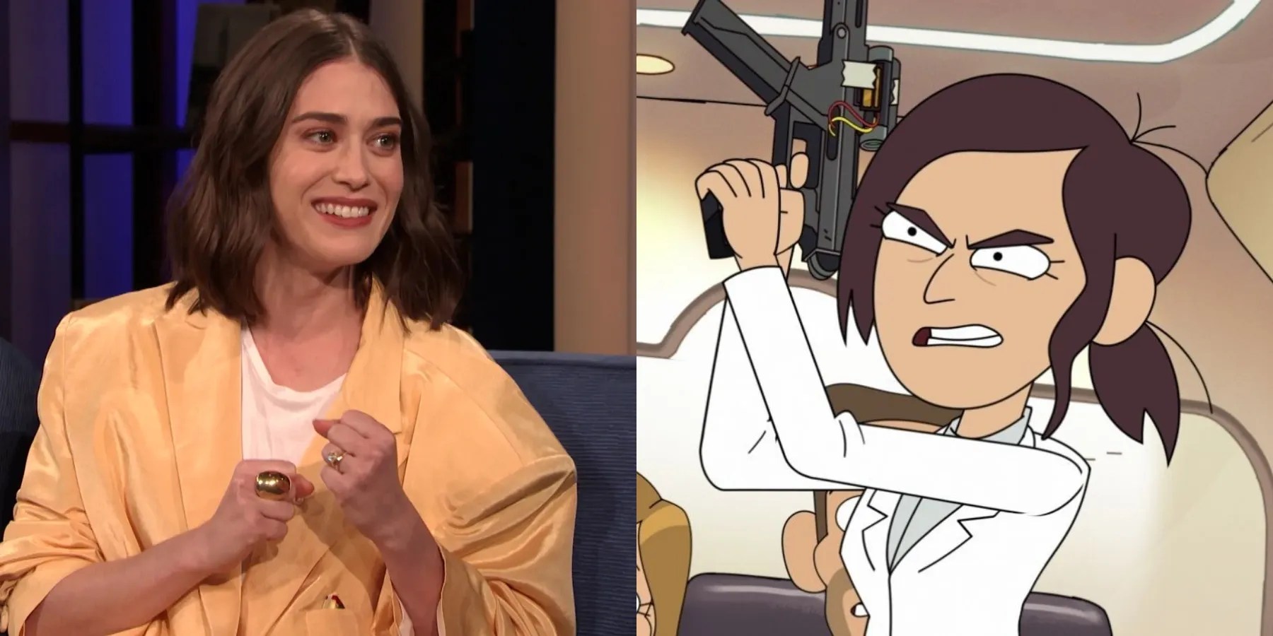 Interview Lizzy Caplan Talks Netflix's Inside Job & The Lessons She's