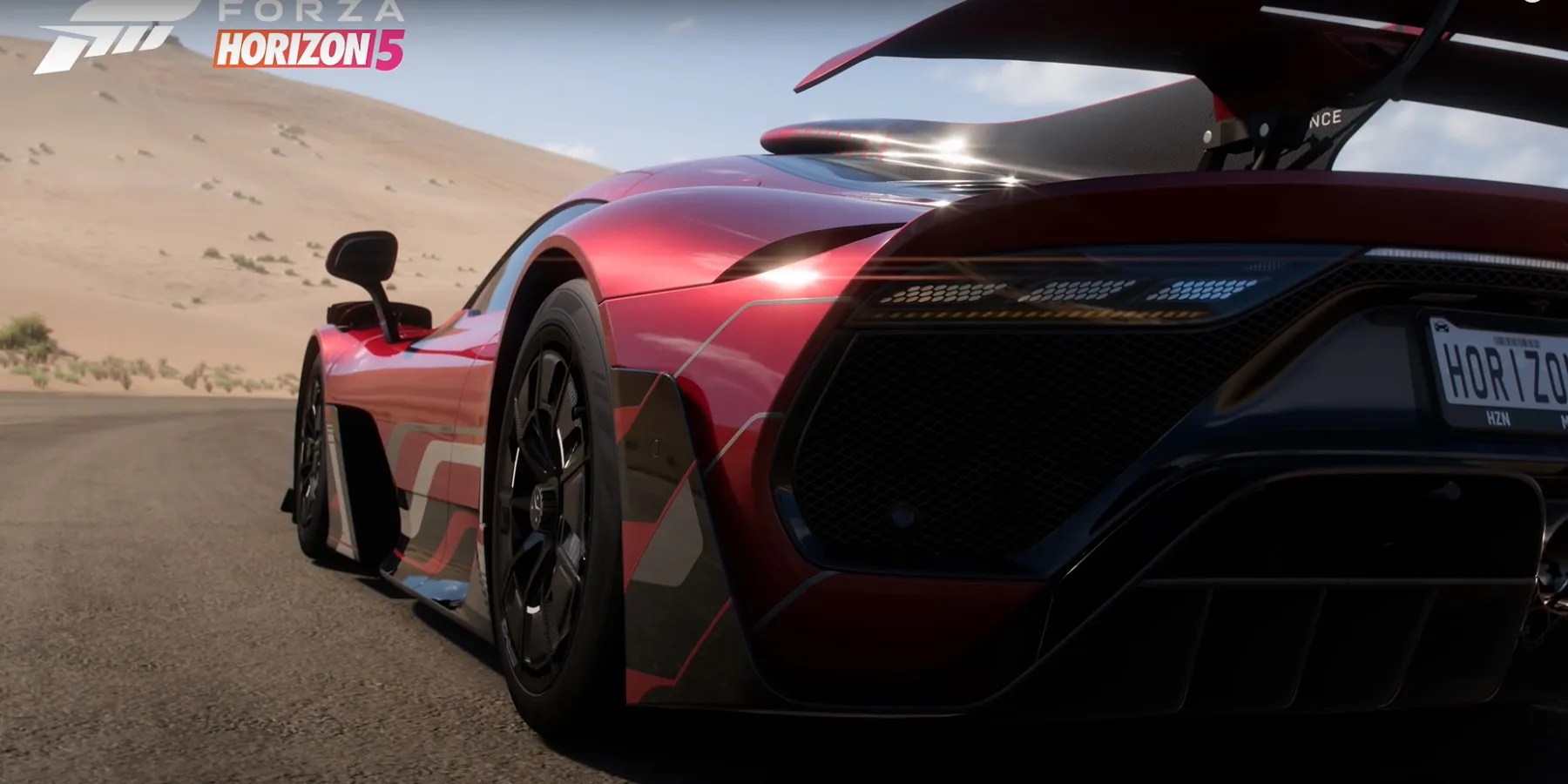 Forza Horizon 5 senna from promotional trailer