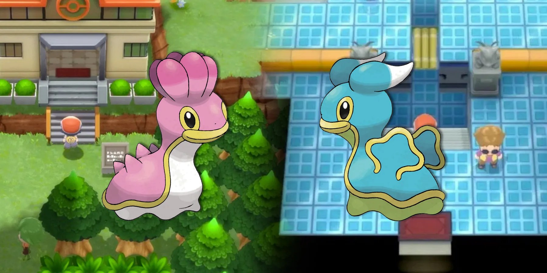 Pokemon Brilliant Diamond Shellos' Pokedex Entry Has a Whole New