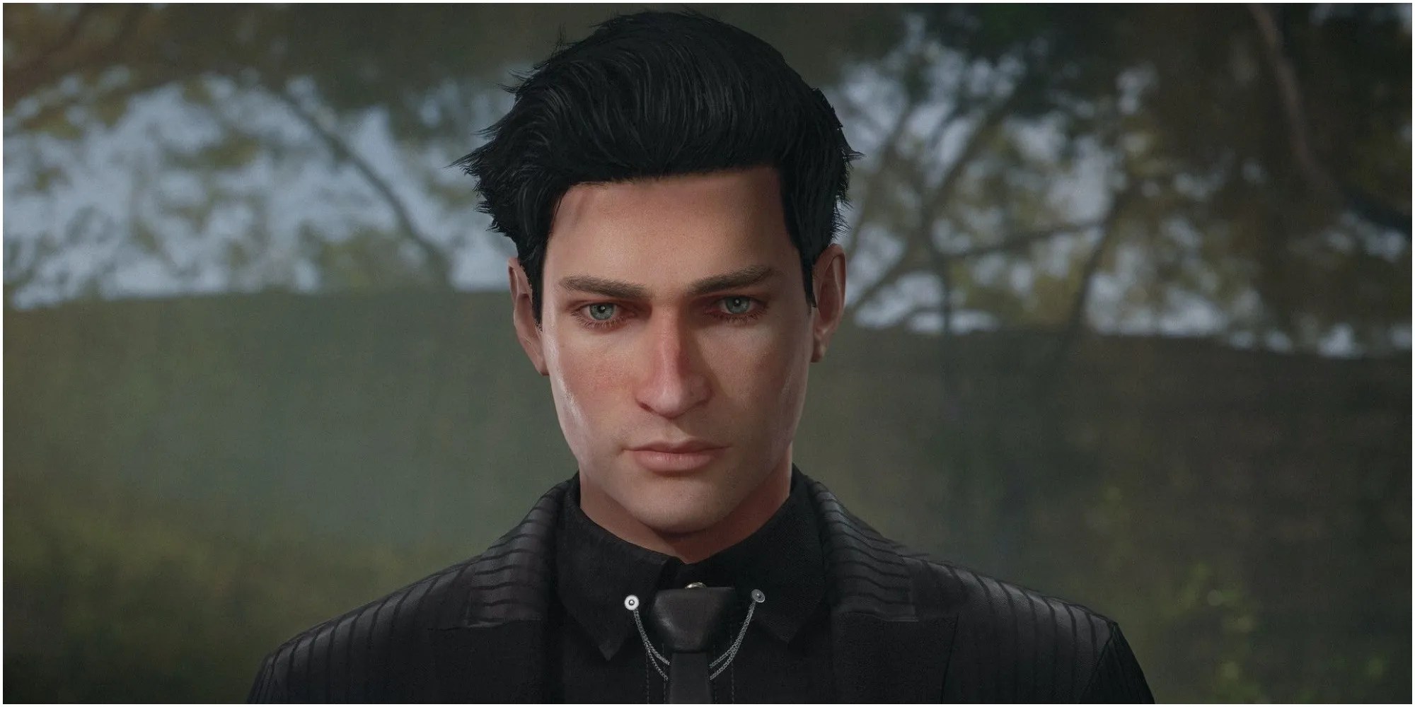 A close up of a young Sherlock Holmes in Sherlock Holmes: Chapter One