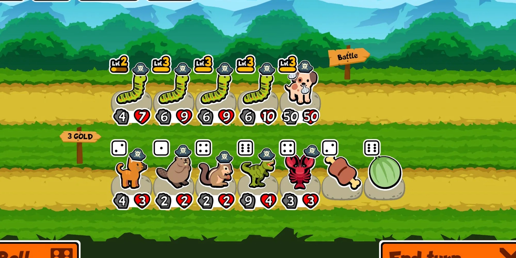 Super Auto Pets - An Example Of The Butterfly Cascade