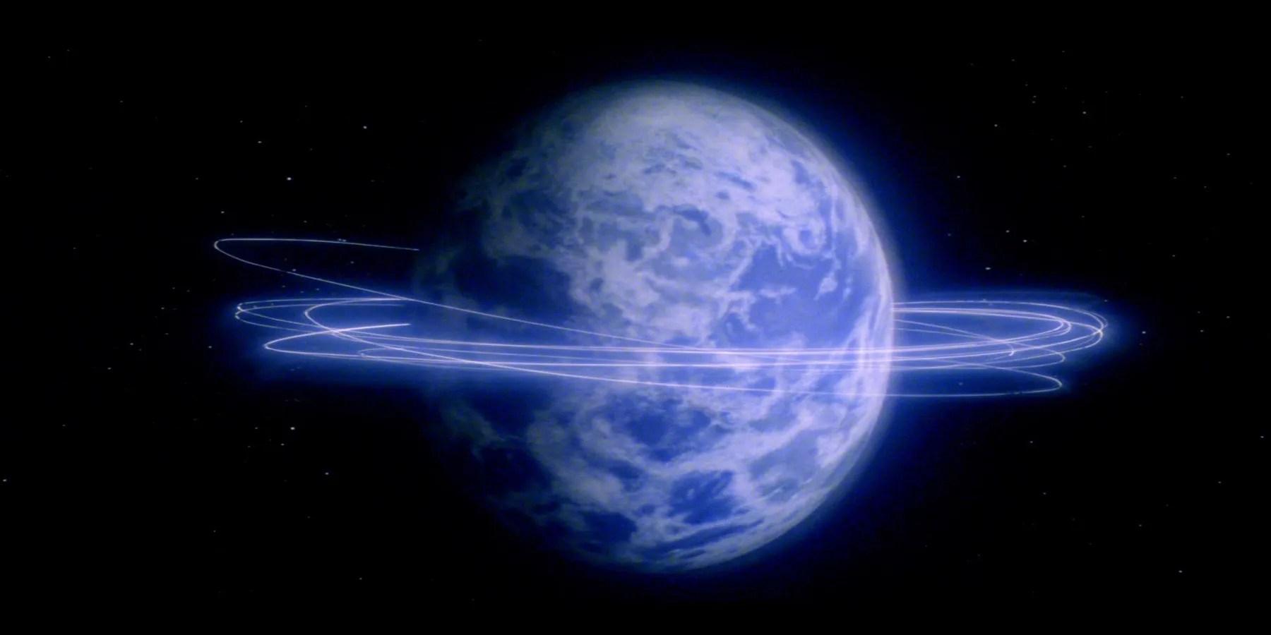 superman flying backward around the earth