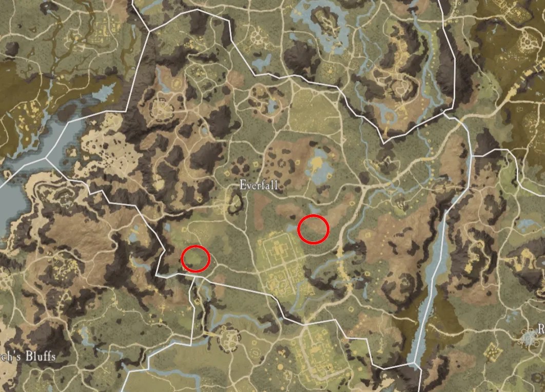 New World Everfall Turkulon Locations