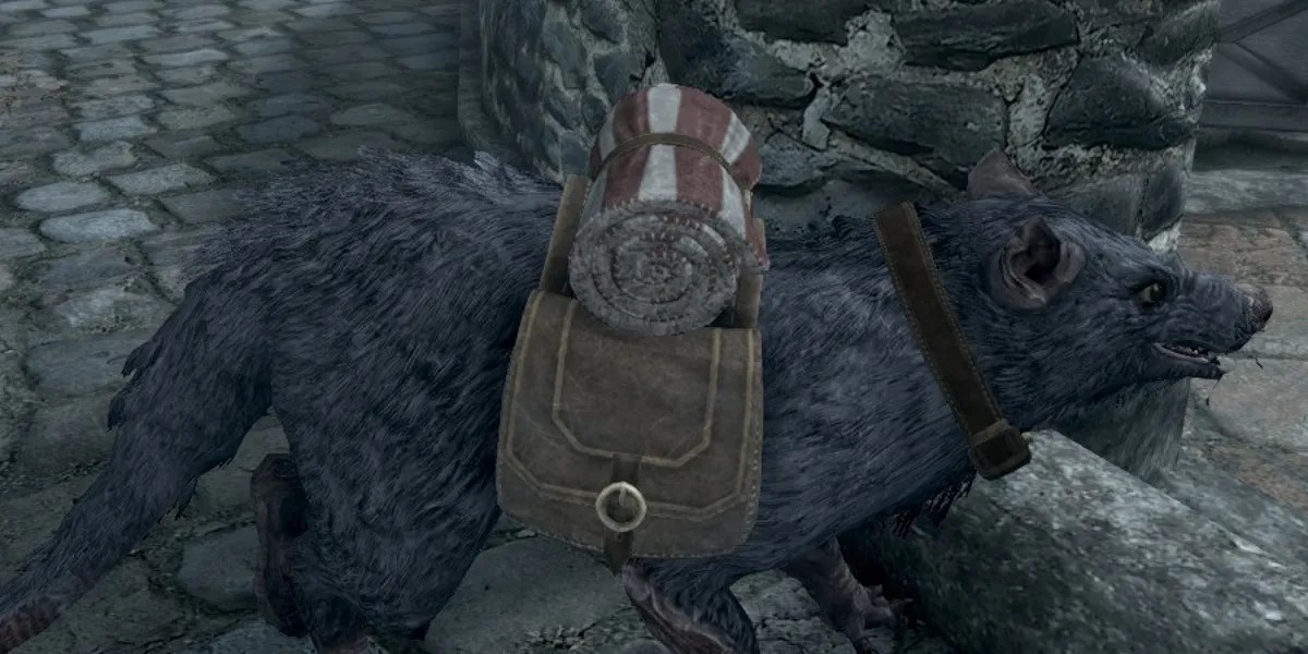 Pets of Skyrim Anniversary Edition Scritch Rat