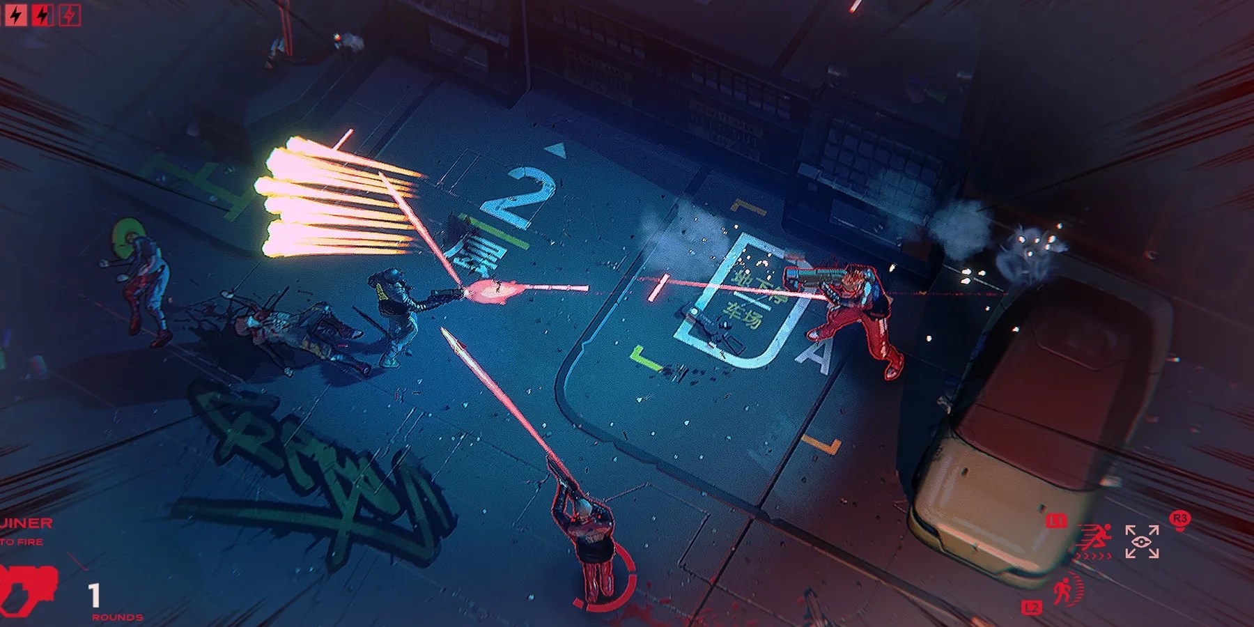 ruiner game combat