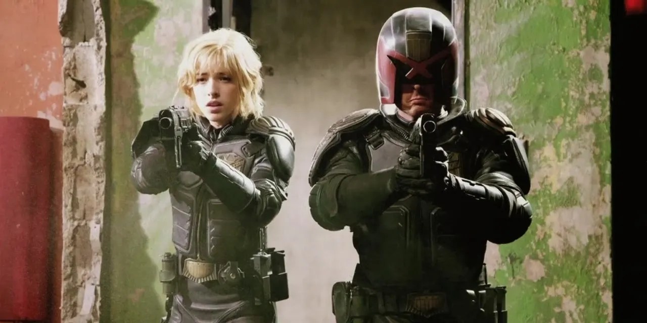 Dredd and Anderson in Dredd