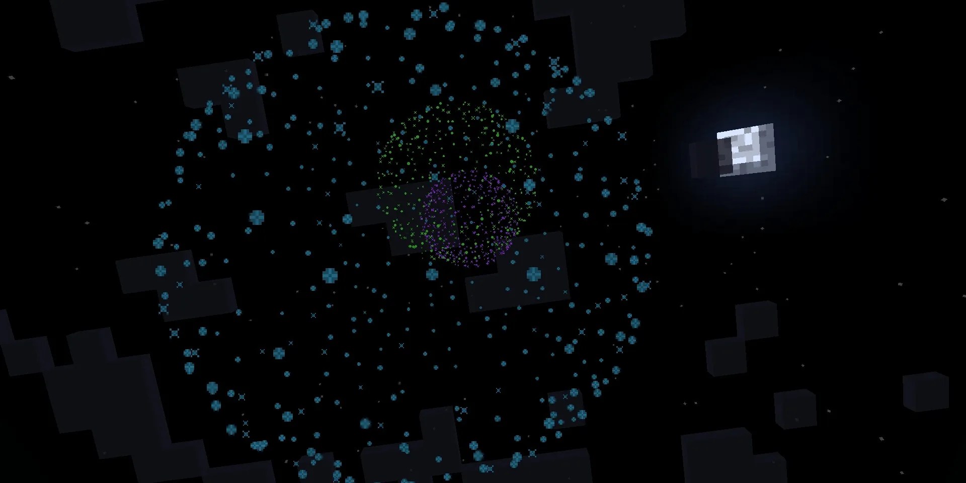 Fireworks in Minecraft