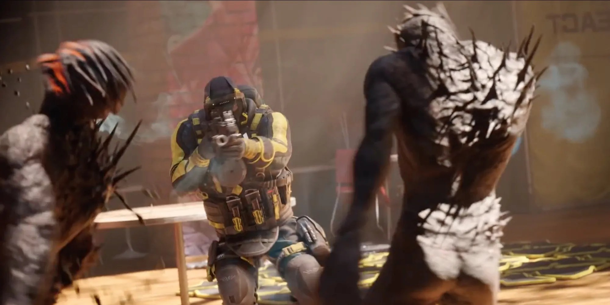 Rainbow Six Extraction - Feature - Player fights Archæans