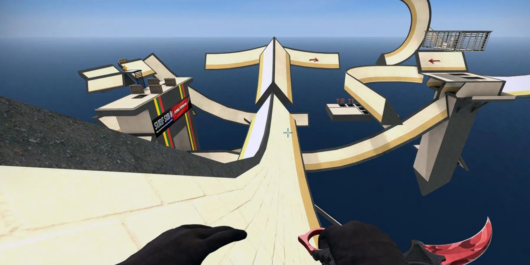 Surfing in CSGO