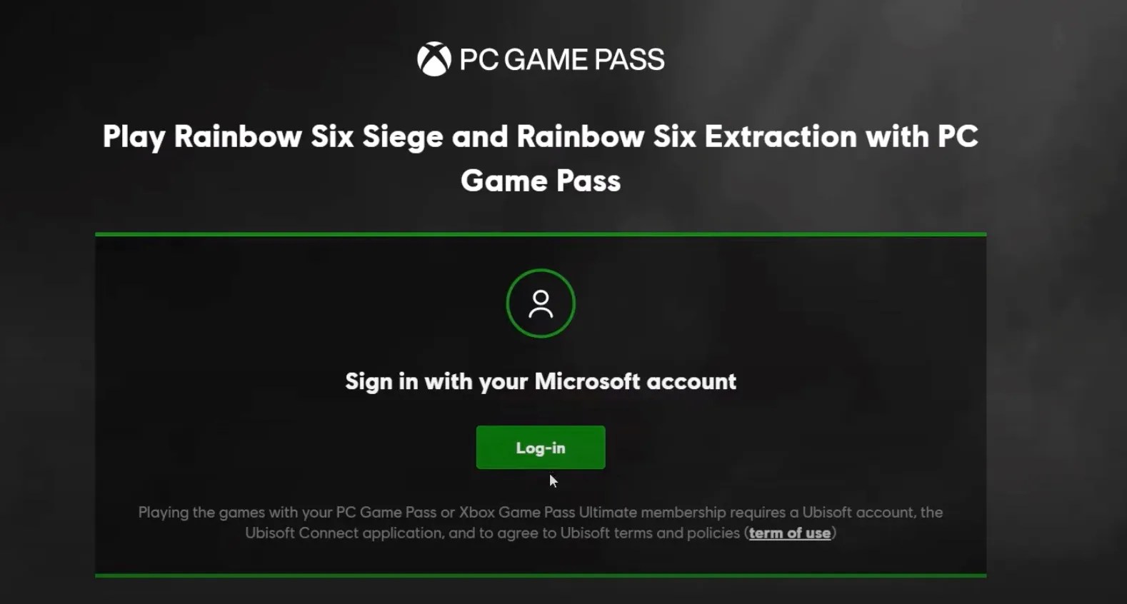 pc game pass ubisoft rainbow six extraction