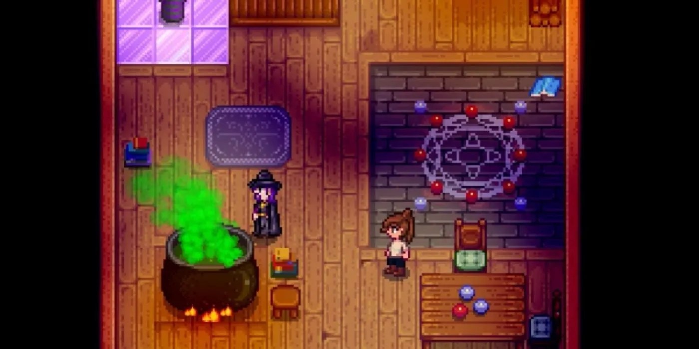 the wizard&rsquo;s house in Stardew Valley