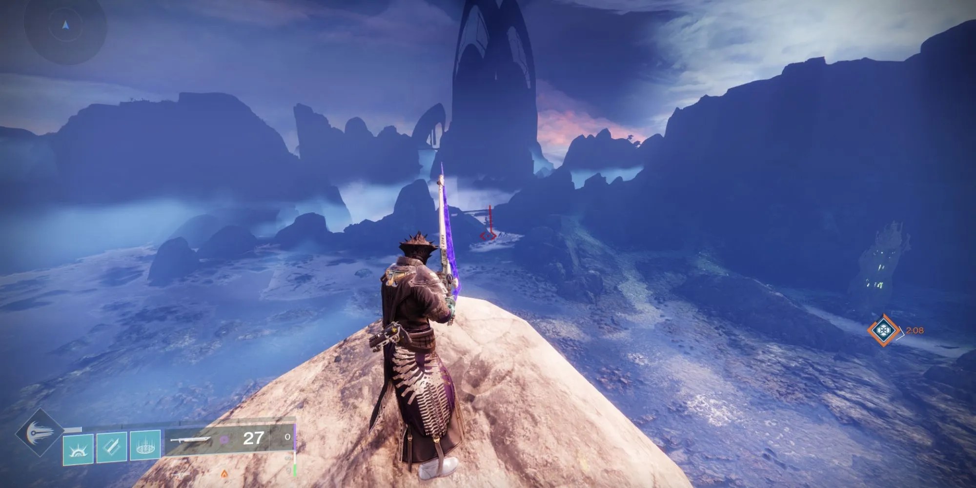 Destiny 2 Player Holding Other Half Sword